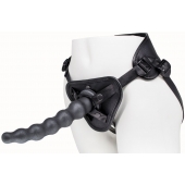 Пояс харнесс BEST UNI strap с 2 насадками - 18 и 22 см. - LOVETOY (А-Полимер) - купить с доставкой в Пскове