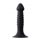 Черный анальный фаллоимитатор Spikn - 14 см. - A-toys