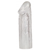 Удлиняющая насадка на пенис Mega Dick Sleeve Transparent - Orion - в Пскове купить с доставкой