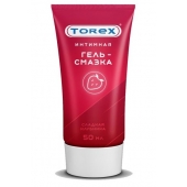 Смазка на водной основе TOREX  Сладкая клубника  - 50 мл. - Torex - купить с доставкой в Пскове
