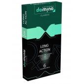 Презервативы с пролонгирующим эффектом DOMINO Classic Long action - 6 шт. - Domino - купить с доставкой в Пскове