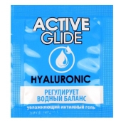 Лубрикант на водной основе Active Glide с гиалуроновой кислотой - 3 гр. - Биоритм - купить с доставкой в Пскове