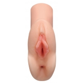 Телесный мастурбатор Perfect Pussy Double Stroker - Pipedream - в Пскове купить с доставкой