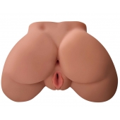 Кофейный мастурбатор-полуторс Perfect Ass Masturbator - Pipedream - в Пскове купить с доставкой