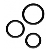 Набор из 3 эрекционных колец SILICONE COCKRINGS - Dream Toys - в Пскове купить с доставкой