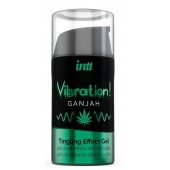 Жидкий интимный гель с эффектом вибрации Vibration! Ganjah - 15 мл. - INTT - купить с доставкой в Пскове