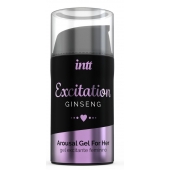 Женский возбуждающий интимный гель Excitation Ginseng - 15 мл. - INTT - купить с доставкой в Пскове