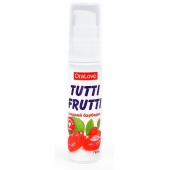 Гель-смазка Tutti-frutti со вкусом барбариса - 30 гр. - Биоритм - купить с доставкой в Пскове