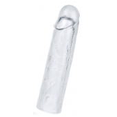 Прозрачная насадка-удлинитель Flawless Clear Penis Sleeve Add 1 - 15,5 см. - Lovetoy - в Пскове купить с доставкой