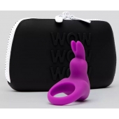 Фиолетовое эрекционное виброкольцо Happy Rabbit Cock Ring Kit - Happy Rabbit - в Пскове купить с доставкой