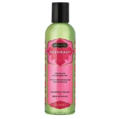 Массажное масло Naturals Strawberry Dreams с ароматом клубники - 59 мл. - Kama Sutra - купить с доставкой в Пскове