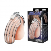 Металлическая клетка Prisoner Cock Сage с замком - BlueLine - купить с доставкой в Пскове
