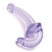 Фиолетовый безремневой страпон Strapless Strap-On - Lux Fetish - купить с доставкой в Пскове