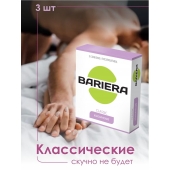 Классические презервативы Bariera Classic - 3 шт. - Bariera - купить с доставкой в Пскове