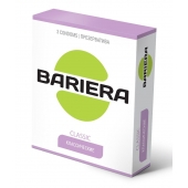 Классические презервативы Bariera Classic - 3 шт. - Bariera - купить с доставкой в Пскове