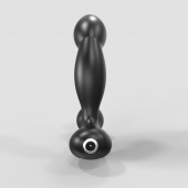 Черный вибромассажер простаты и промежности Prostate Pro с пультом ДУ - Bathmate - в Пскове купить с доставкой