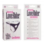 Трусы для страпона с универсальным креплением Universal Love Rider Luxe Harness - California Exotic Novelties - купить с доставкой в Пскове
