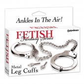 Металлические наручники Metal Leg Cuffs - Pipedream - купить с доставкой в Пскове