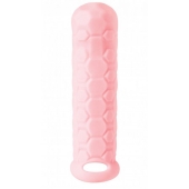 Розовый фаллоудлинитель Homme Long - 15,5 см. - Lola Games - в Пскове купить с доставкой