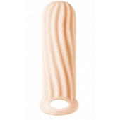 Телесный фаллоудлинитель Homme Wide - 13 см. - Lola Games - в Пскове купить с доставкой