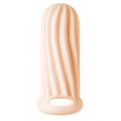 Телесный фаллоудлинитель Homme Wide - 11 см. - Lola Games - в Пскове купить с доставкой