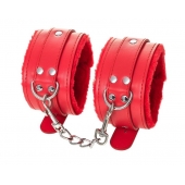 Красные оковы Anonymo из искусственной кожи - ToyFa - купить с доставкой в Пскове