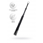 Черный флоггер Anonymo - 64 см. - ToyFa - купить с доставкой в Пскове