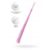 Розовый флоггер Anonymo - 64 см. - ToyFa - купить с доставкой в Пскове