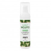 Разогревающее массажное масло с ароматом мохито Gourmet Mint Mojito - 50 мл. - Exsens - купить с доставкой в Пскове