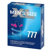 Стимулирующая насадка на пенис MEN SIZE 777 - Sitabella - в Пскове купить с доставкой