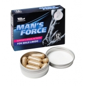 Пищевой концентрат для мужчин MANS FORCE  - 12 капсул - Sitabella - купить с доставкой в Пскове