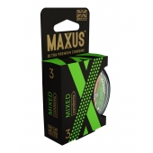 Презервативы в пластиковом кейсе MAXUS AIR Mixed - 3 шт. - Maxus - купить с доставкой в Пскове