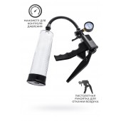 Прозрачная механическая помпа для пениса Viggo - Sexus - в Пскове купить с доставкой