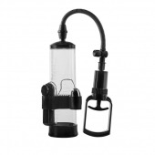 Прозрачная вакуумная помпа с вибрацией Vibrating Penis Pump - Dream Toys - в Пскове купить с доставкой