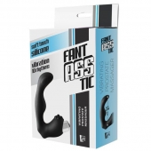 Черный вибромассажер простаты FantASStic Vibrating Prostate Massager - 11,3 см. - Dream Toys - в Пскове купить с доставкой