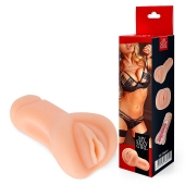 Телесный реалистичный мастурбатор в виде вагины - Bior toys - в Пскове купить с доставкой