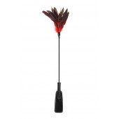 Стек-щекоталка Sweet Caress Feather Whip - 58 см. - Sweet Caress - купить с доставкой в Пскове