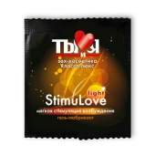 Разогревающий гель-лубрикант Stimulove Light в одноразовой упаковке - 4 гр. - Биоритм - купить с доставкой в Пскове