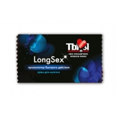 Пролонгирующий крем LongSex в одноразовой упаковке - 1,5 гр. - Биоритм - купить с доставкой в Пскове
