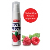 Гель-смазка Tutti-frutti с малиновым вкусом - 30 гр. - Биоритм - купить с доставкой в Пскове