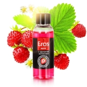 Массажное масло Eros fantasy с ароматом земляники - 50 мл. - Биоритм - купить с доставкой в Пскове