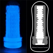 Светящийся в темноте мастурбатор Lumino Play Masturbator Ribbed - Lovetoy - в Пскове купить с доставкой