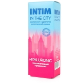 Увлажняющий лубрикант на водной основе Intim in the city Hyaluronic - 60 гр. - Биоритм - купить с доставкой в Пскове