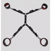 Изысканный набор фиксаций на кровати Reversible Under Mattress Restraint Set - Fifty Shades of Grey - купить с доставкой в Пскове