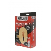 Мастурбатор-вагина с вибрацией и выносным пультом управления REALSTUFF SMOOTH   BALD - Dream Toys - в Пскове купить с доставкой