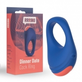 Синее эрекционное кольцо RRRING Dinner Date Cock Ring - FeelzToys - в Пскове купить с доставкой