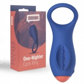 Синее эрекционное кольцо RRRING One Nighter Cock Ring - FeelzToys - в Пскове купить с доставкой