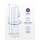 Презервативы MY.SIZE размер 69 - 10 шт. - My.Size - купить с доставкой в Пскове