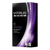 Презервативы с утолщённой стенкой VITALIS PREMIUM strong - 12 шт. - Vitalis - купить с доставкой в Пскове