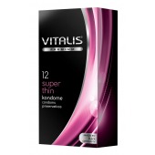 Ультратонкие презервативы VITALIS PREMIUM super thin - 12 шт. - Vitalis - купить с доставкой в Пскове